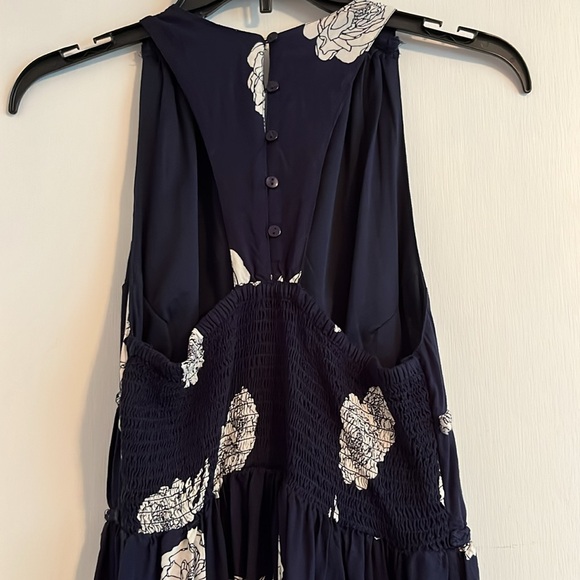 Juniors Japna Navy Maxi Dress - Picture 5 of 9